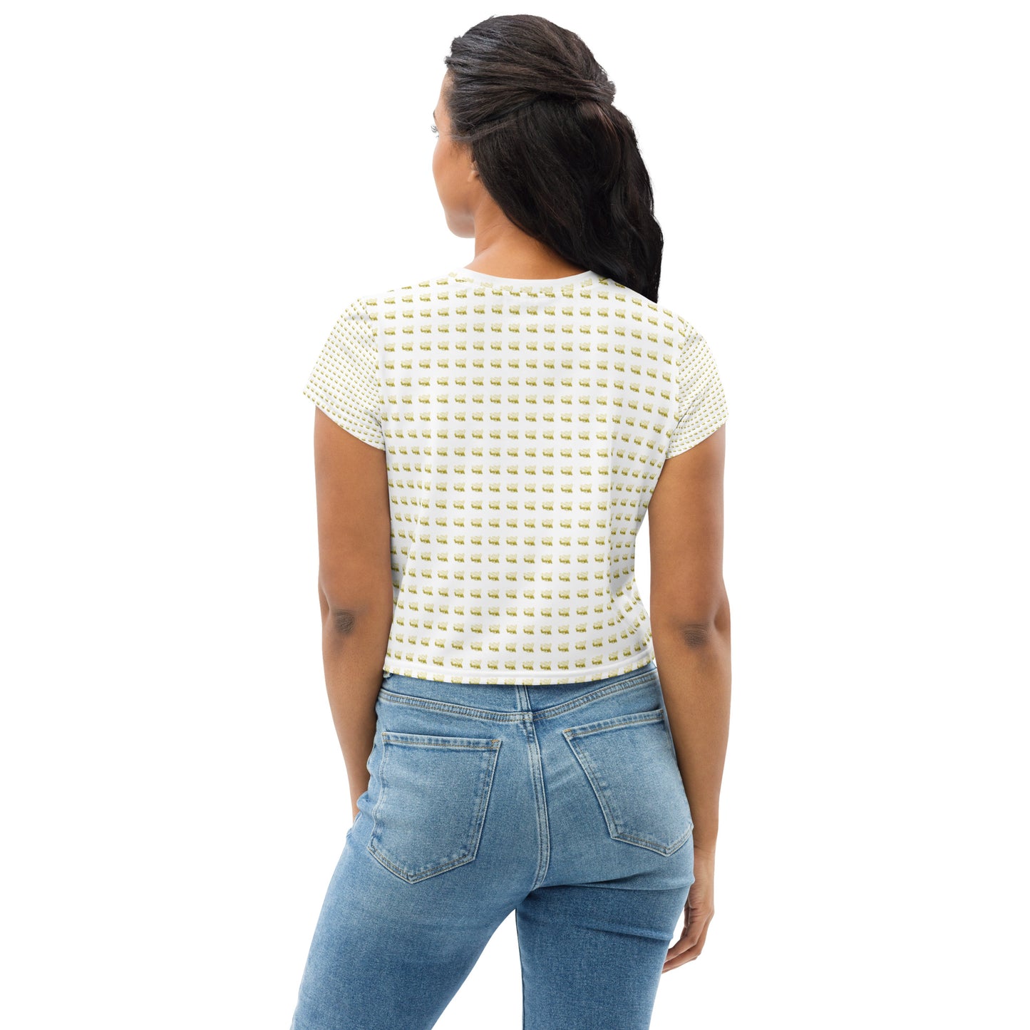 Call Lwa All-Over Print Crop Tee