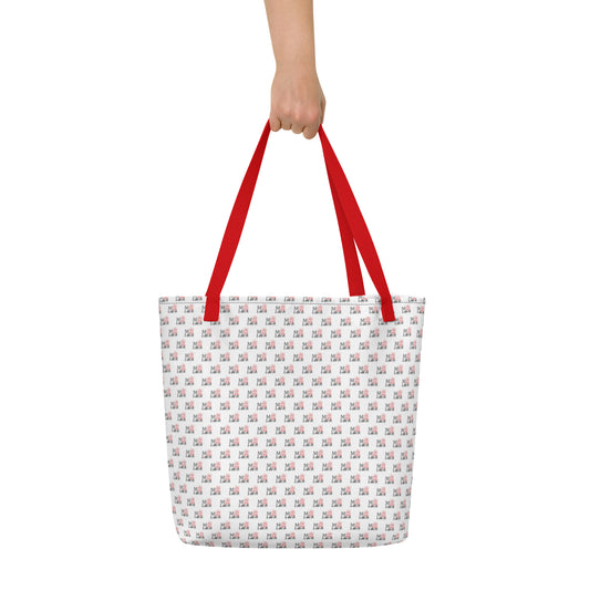 I love lwa All-Over Print Large Tote Bag