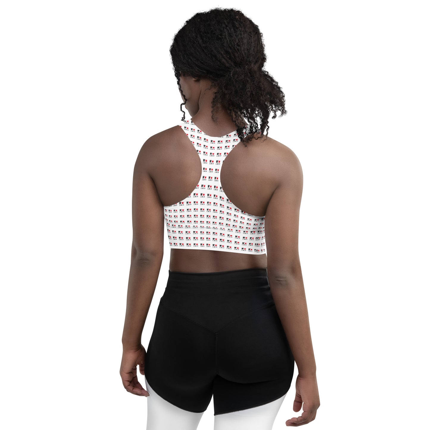 I love Lwa Longline sports bra