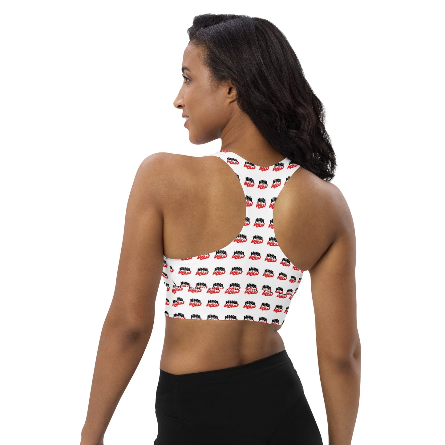 The Flag Longline sports bra