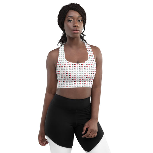 I love Lwa Longline sports bra