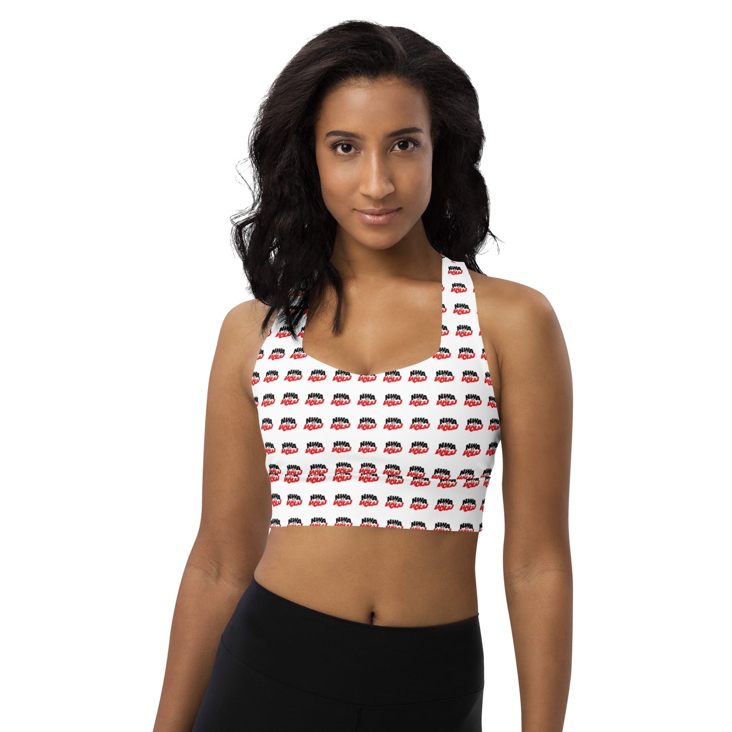 The Flag Longline sports bra