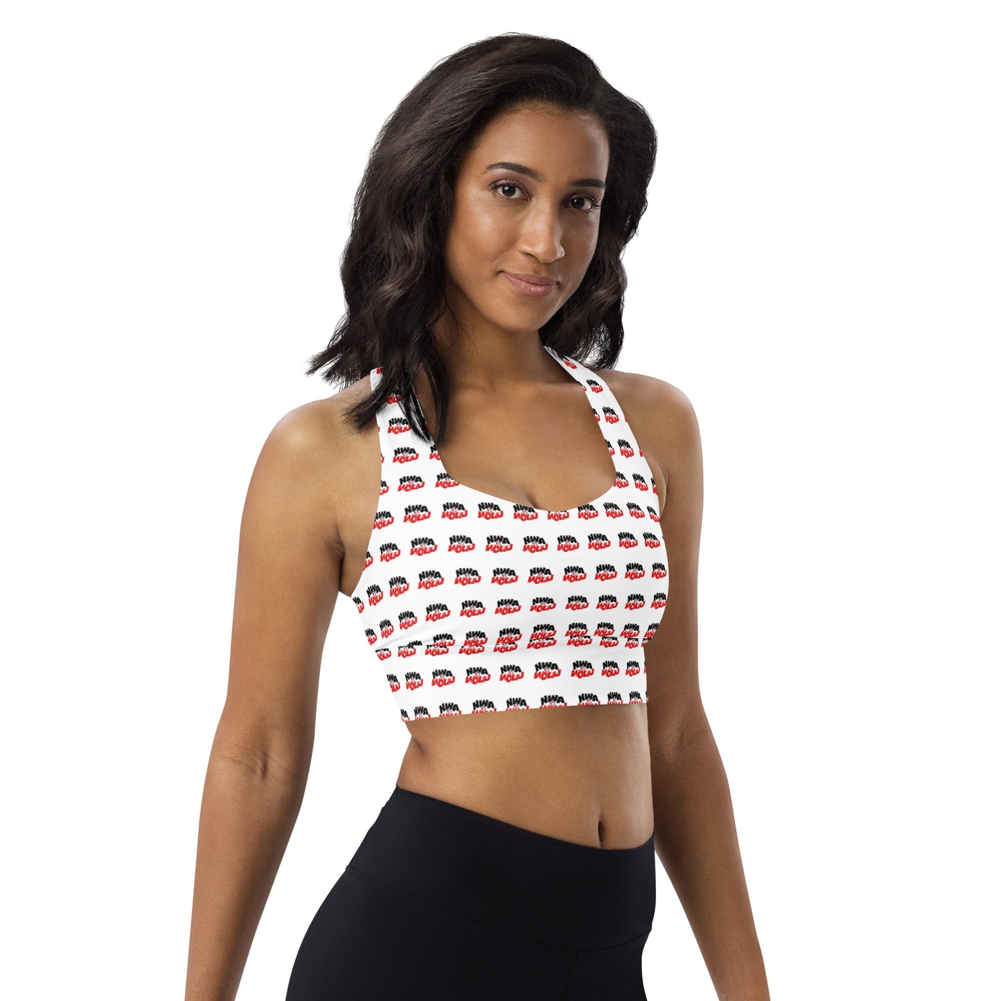 The Flag Longline sports bra