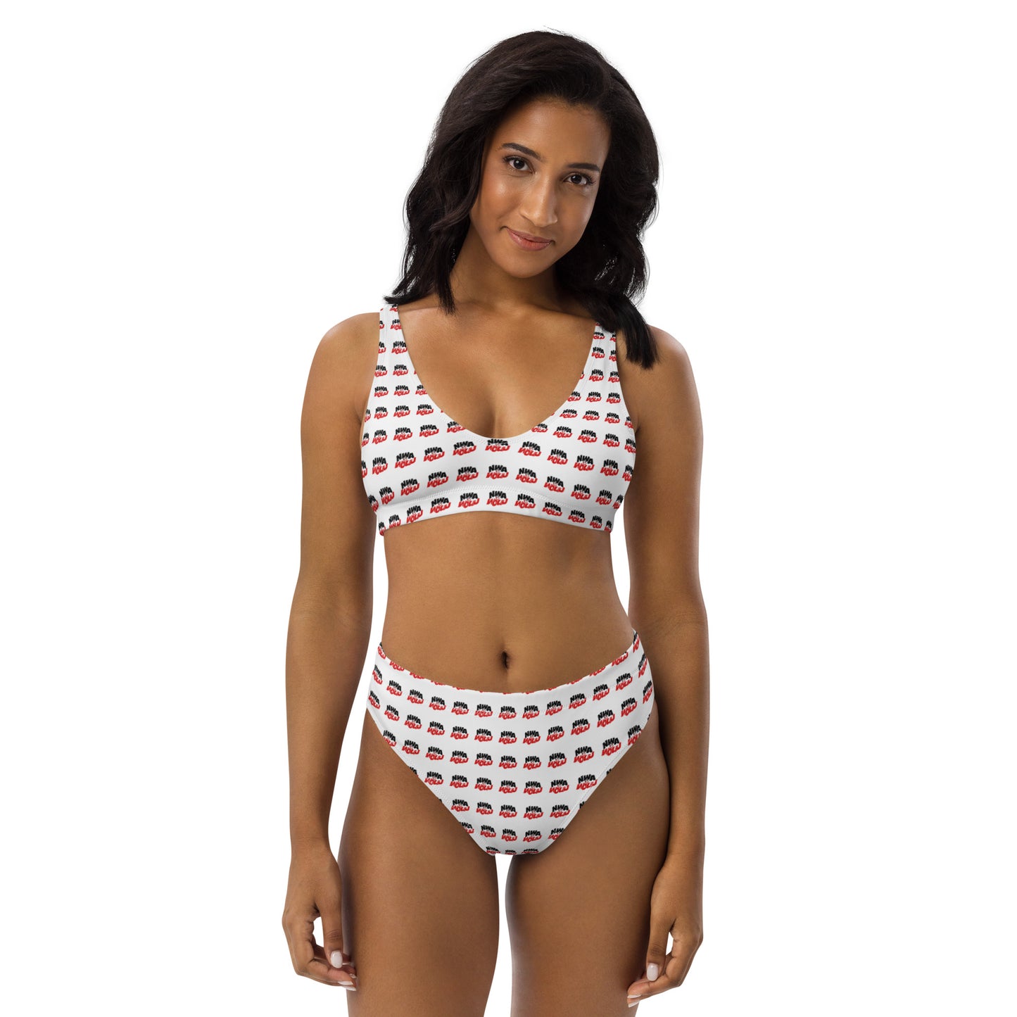 The Flag Recycled high-waisted bikini