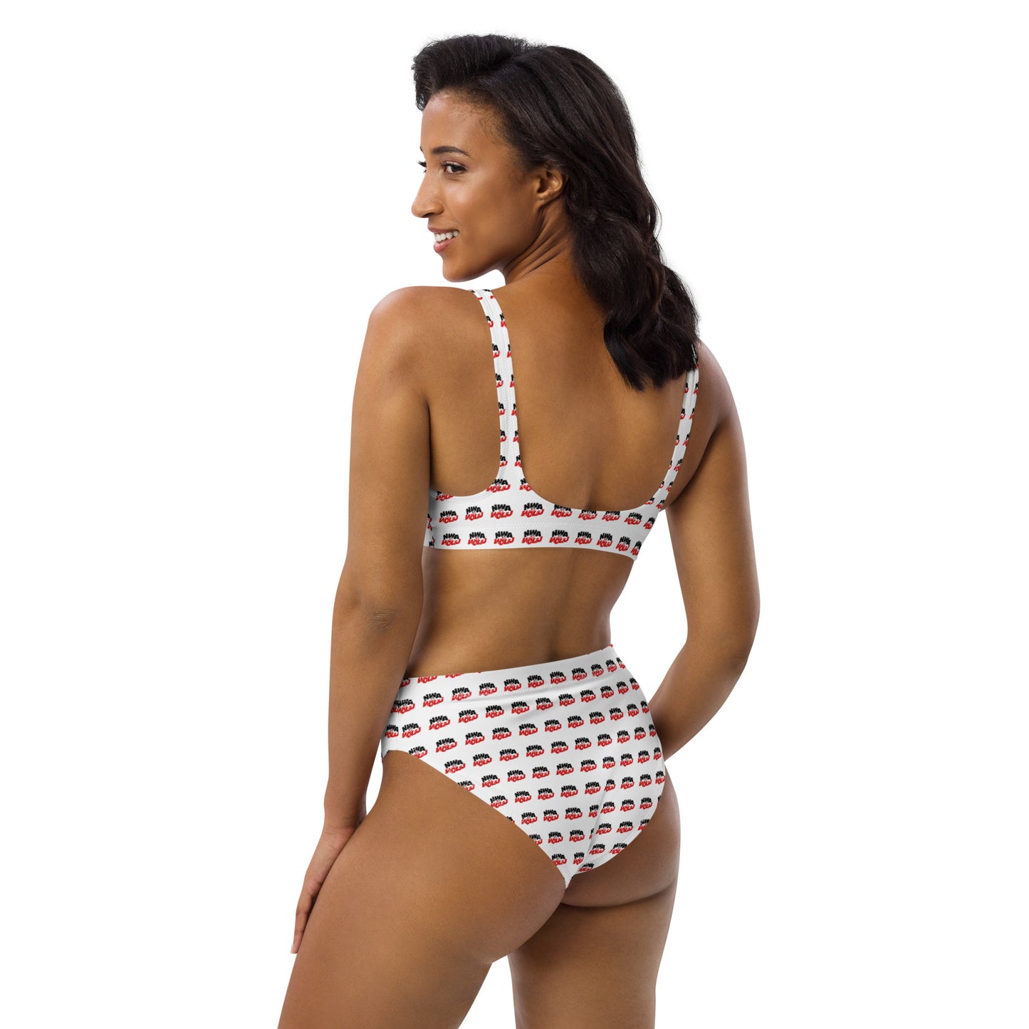 The Flag Recycled high-waisted bikini