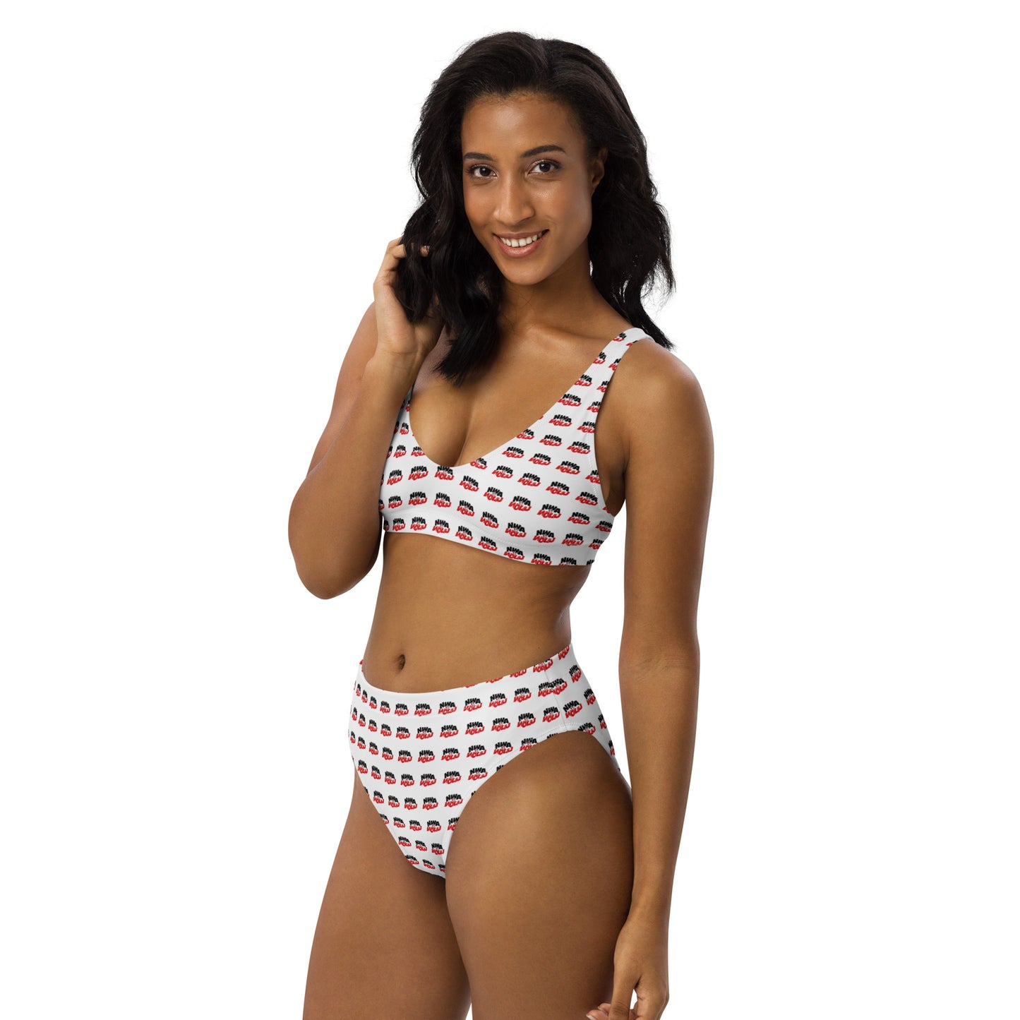 The Flag Recycled high-waisted bikini