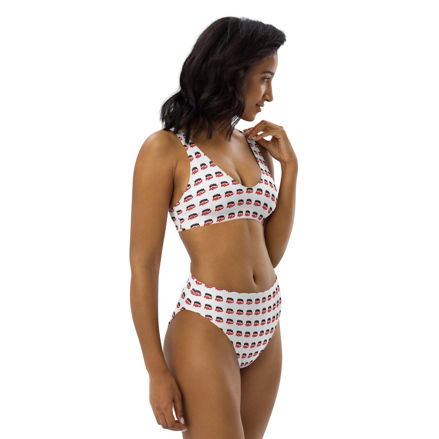 The Flag Recycled high-waisted bikini