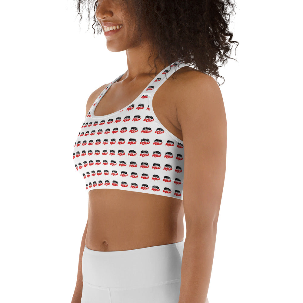 The flag Sports bra