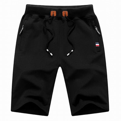 Men's Summer Breeches Shorts 2021 Cotton Casual Bermudas Black Men Boardshorts Homme Classic Brand Clothing Beach Shorts Male