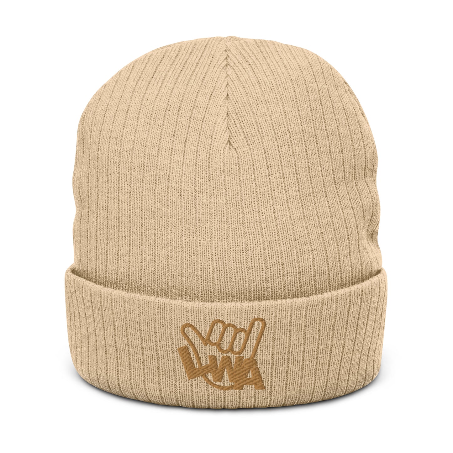 Call Lwa Ribbed knit beanie