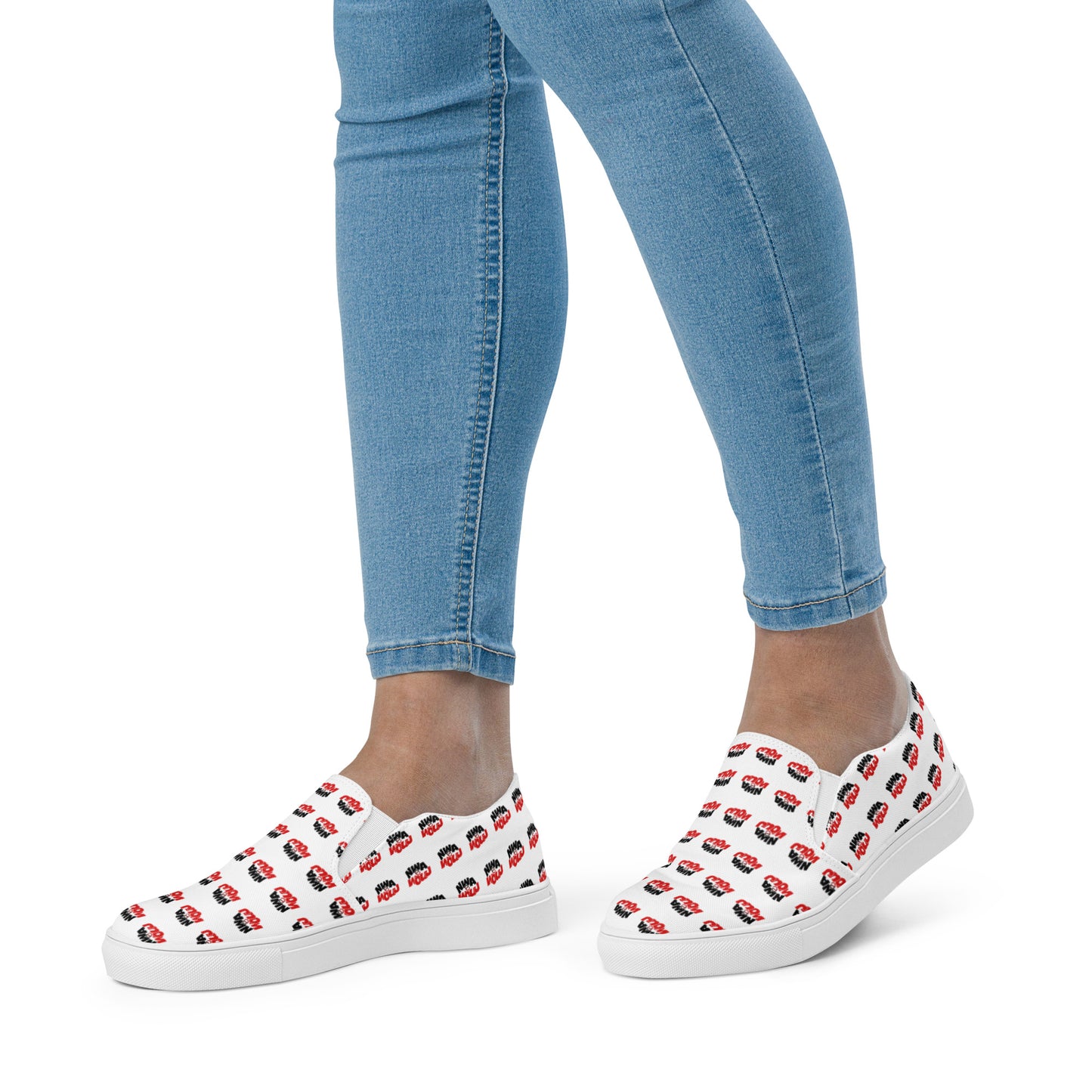 The Flag Women’s slip-on canvas shoes