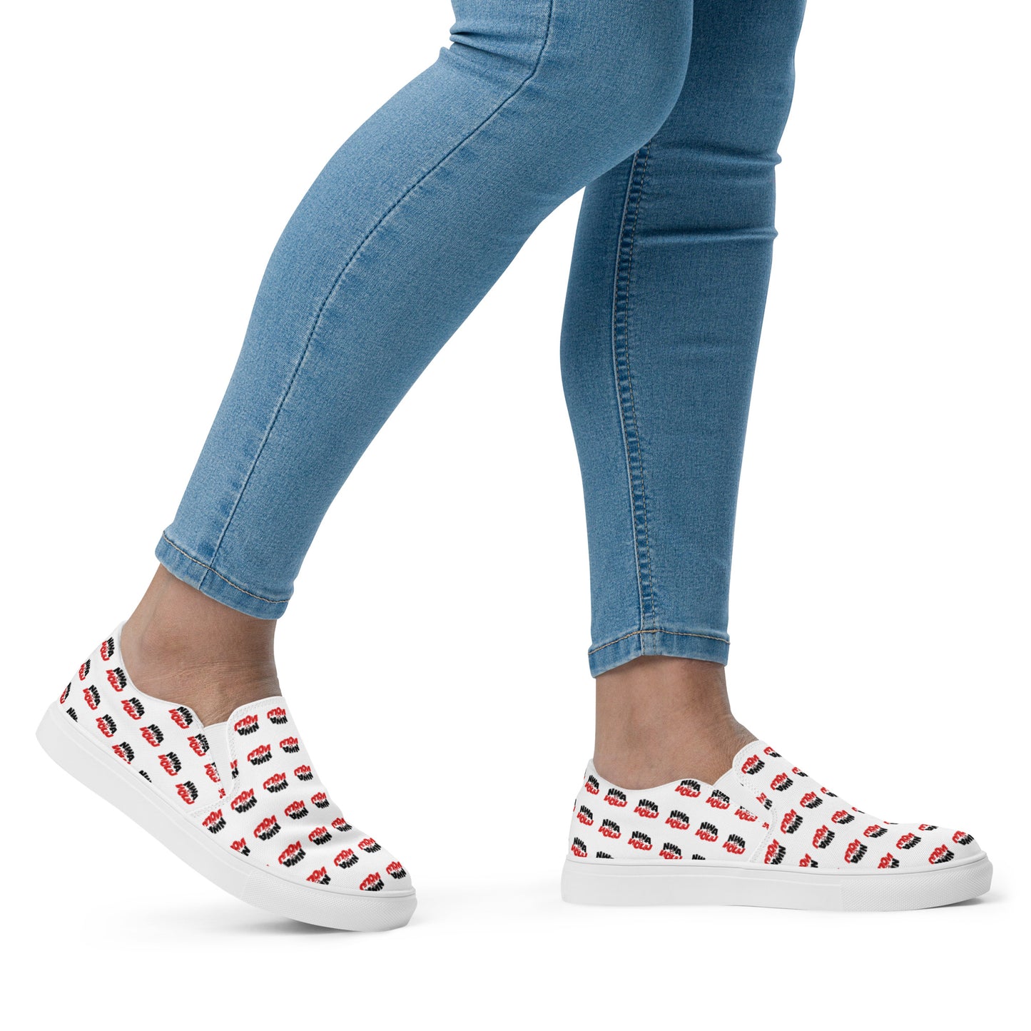 The Flag Women’s slip-on canvas shoes